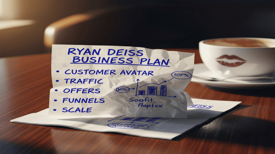 Ryan Deiss Business Plan on a Napkin
